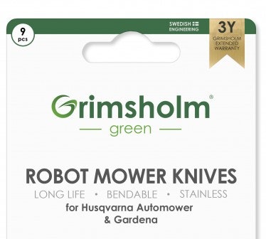 Knivar till Automower, Gardena, Biltema mfl. 9-pack