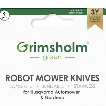 Knivar till Automower, Gardena, Biltema mfl. 9-pack