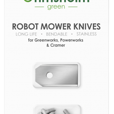 Knivar för Greenworks, Powerworks, Cramer, 9-pack