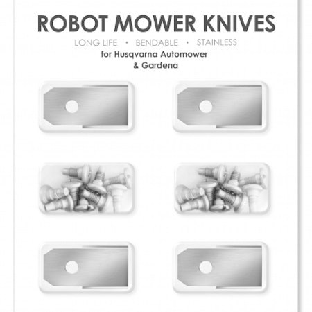 Knivar till Automower, Gardena, Biltema mfl. 36-pack