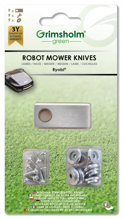 Knivar för Ryobi Roboyagi, 9-pack