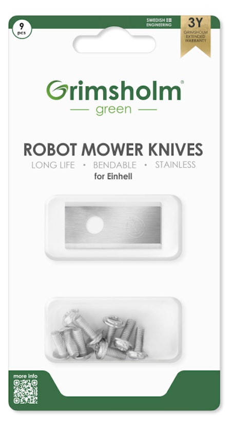 Knivar Einhell, 9-pack