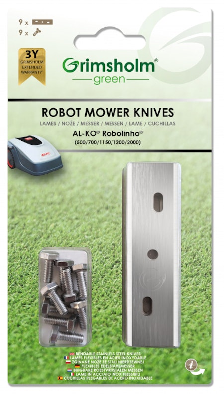 Knivar för AL-KO Robolinho (E-models) 9-pack