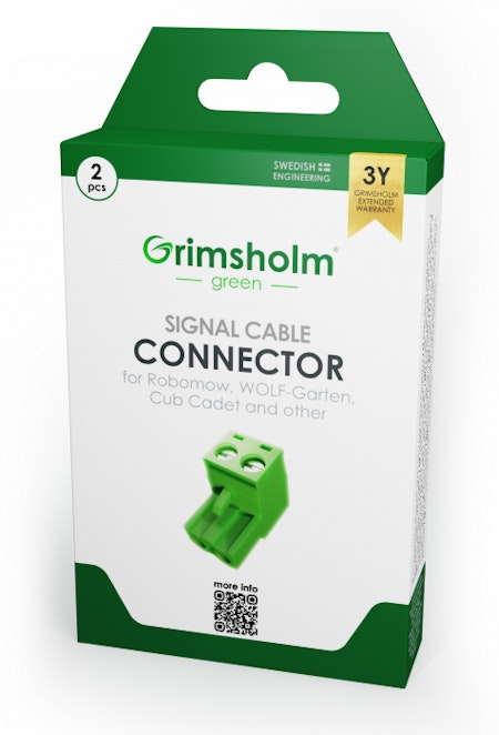 Anslutningskontakt laddstation, 2-pack