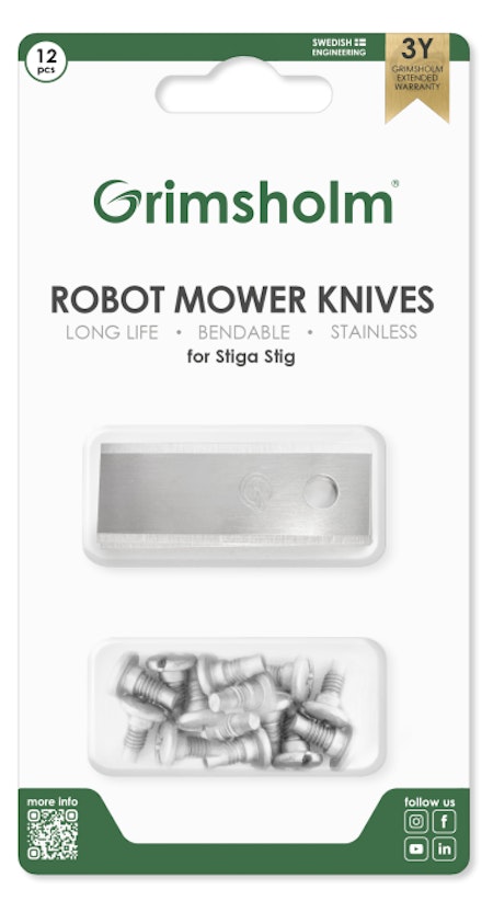 Knivar till Stiga Stig 12-pack