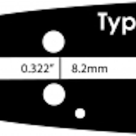 Motorsågssvärd Premium Cut 15" .325" .050"/1.3mm (för Husqvarna)