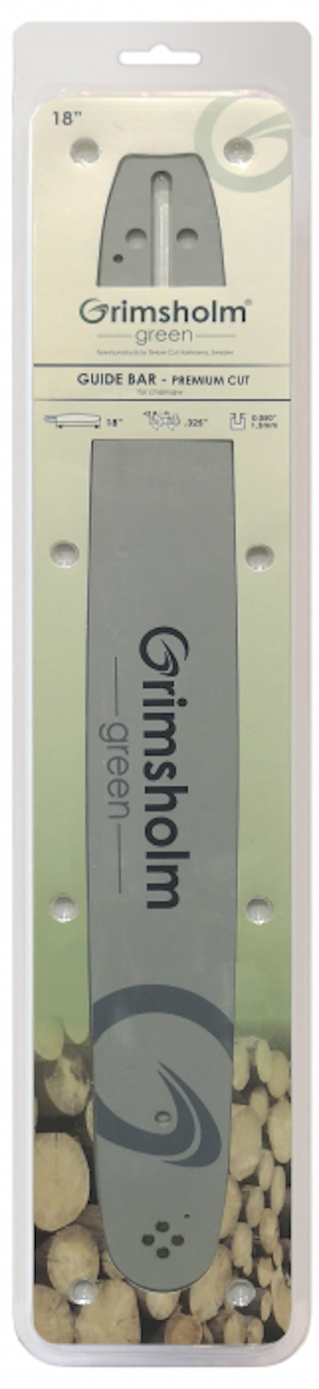Motorsågssvärd Premium Cut 18" .325" .050"/1.3mm (för Husqvarna)