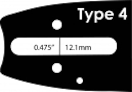 Motorsågssvärd Premium Cut 15" .325" .063"/1.6 (för Stihl)