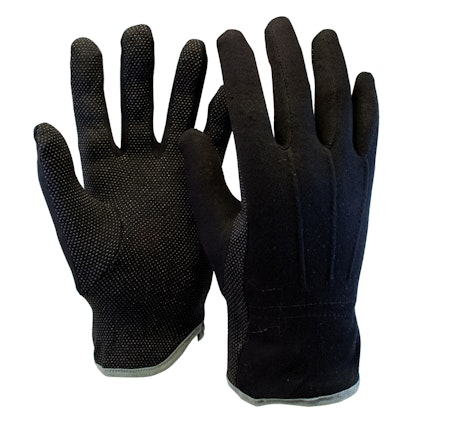 Bomullshandskar svart   3/5-pack
