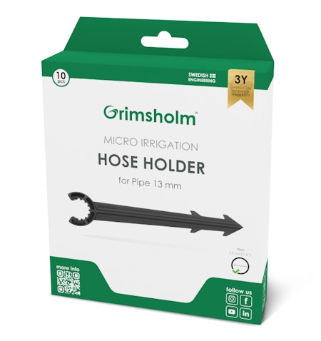 Slang hållare 13 mm (1/2”), 10 pcs