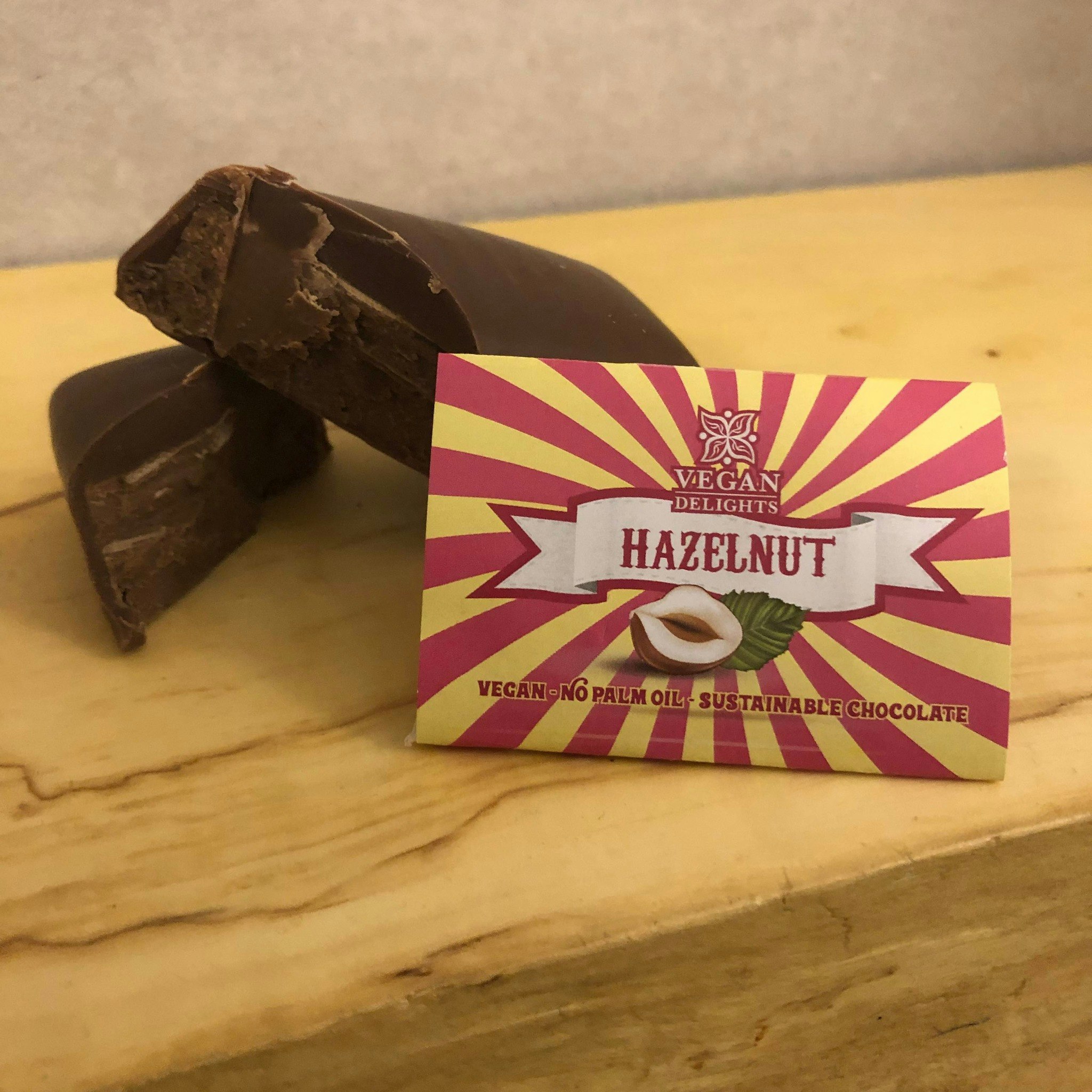 Vegan Delights - Hasselnötsbars, 50 g