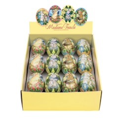 Plåtägg - Madame Treacle, ROSA, 11 cm