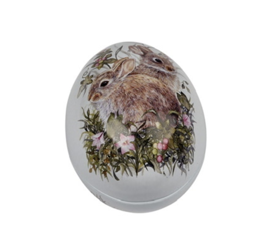 Plåtägg - Bunnies & Flowers Mini, små blommor, 6 cm