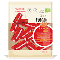Super Fudgio - Strawberry/Jordgubbs Fudge,  150 g