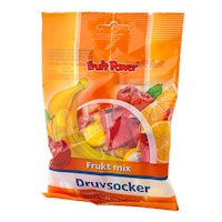 Fruit Power - Druvsocker Frukt Mix, 75 g