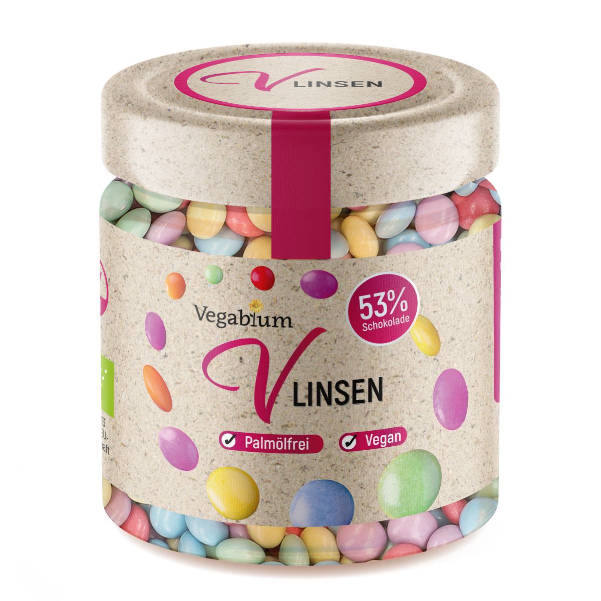 Vegablum - Chokladlinser, 150 g