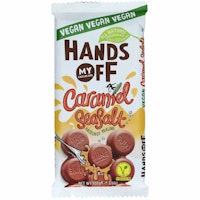 Hands Off My Chocolate - Karamell, Havssalt & Hasselnötspralin, 100 g