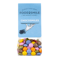 KOMMER SNART! Food2Smile - Chocosmiles/Chokladlinser, utan tillsatt socker, 90 g
