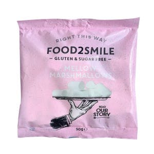 Food2Smile - Mellow Marshmallows/Marshmallows, 50 g