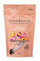 Food2Smile - Jolly Lollipops/Klubbor Sockerfria, 7 stycken