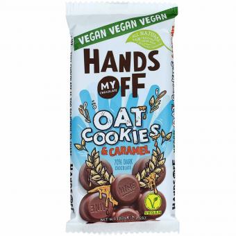 Hands Off My Chocolate - Oat Cookies & Caramel/Havrekakor och Karamell, 100 g