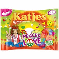Katjes - Peace & Love Fruktgummi, 175 g