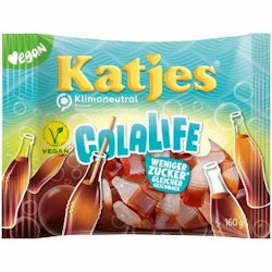 Katjes - ColaLife, Colaflaskor, 160g