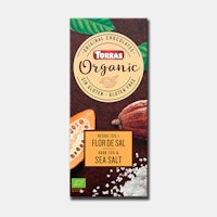 Torras - Organic Flor De Sal/Ekologisk Mörk Choklad Havssalt, 100 g