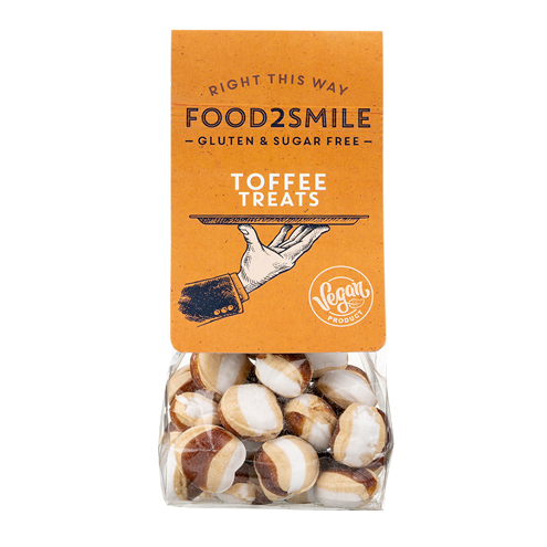 Food2Smile - Toffee Treats/Kolakarameller, 90 g