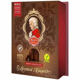 Reber - Mozart Kulor Mörk Choklad Vegan , 120 g