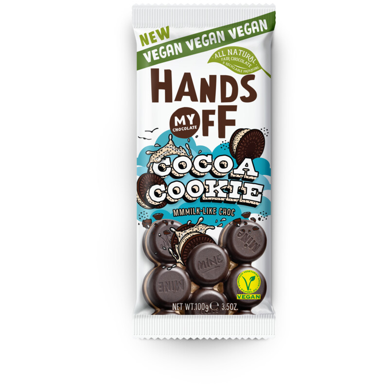 BÄST FÖRE: 2023-08-31 Hands Off My Chocolate - Choklad Cookie, 100 g