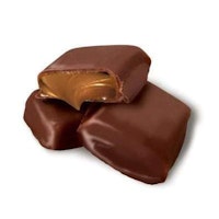 BÄST FÖRE: 2023-08-31 HealthSmart - Choklad Karamellbitar, 36 g