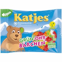 Katjes - Grönörade Björnar Fruktgummi, 200 g