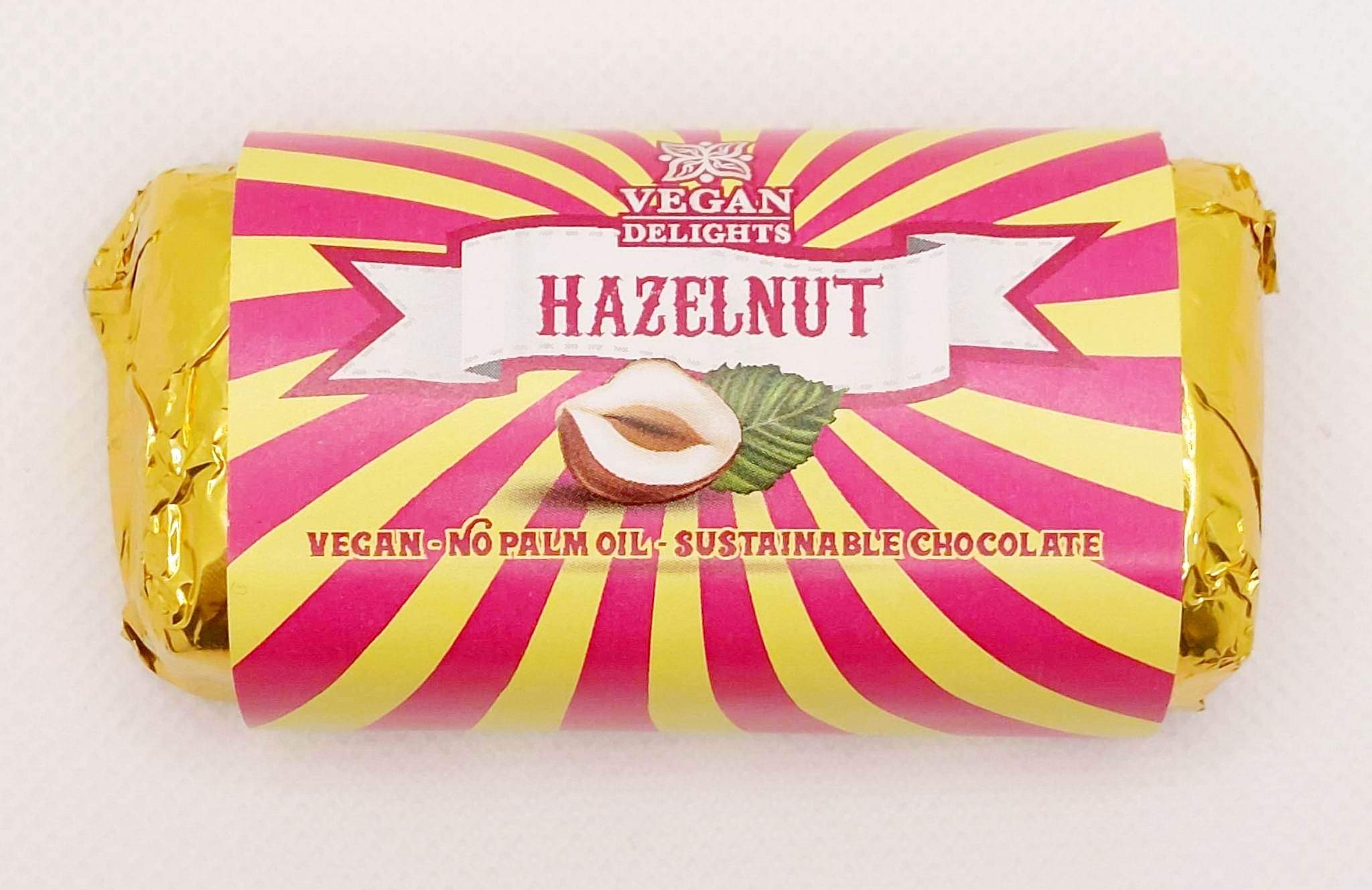 Vegan Delights - Hazelnut Bar/Hasselnötsbit, 40 g
