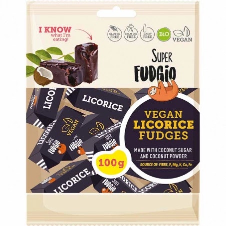 Super Fudgio - Lakrits Fudge, 100 g