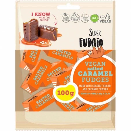 Super Fudgio - Salt Karamellfudge, 100 g