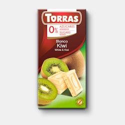 Torras - Vit Choklad 27% Kiwi, 75 g