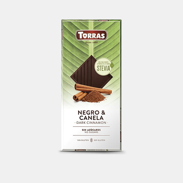Torras - Choklad 60% Stevia Kanel, 125 g