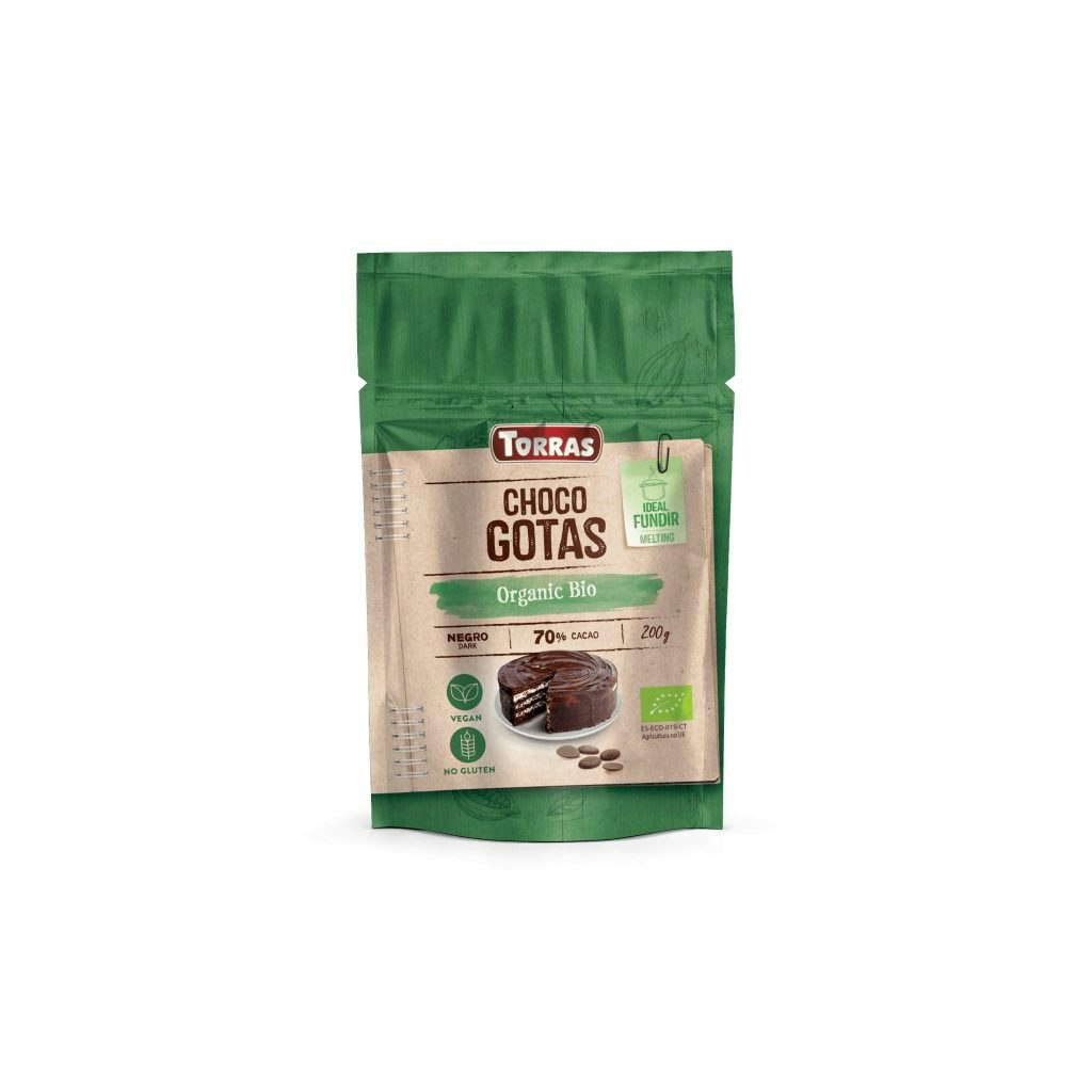 Torras - Bakchokladknappar 70%, 200 g (BF 2024-04-30)