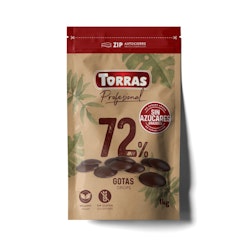Torras - Bakchokladknappar 72%, 1 kg