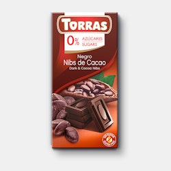 Torras Classic - Choklad 52% Kakaonibs 75 g