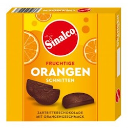 Sinalco - Choklad Apelsinskivor, 85 g