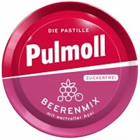 Pulmoll - Karameller Bärmix/Mentol, 50 g