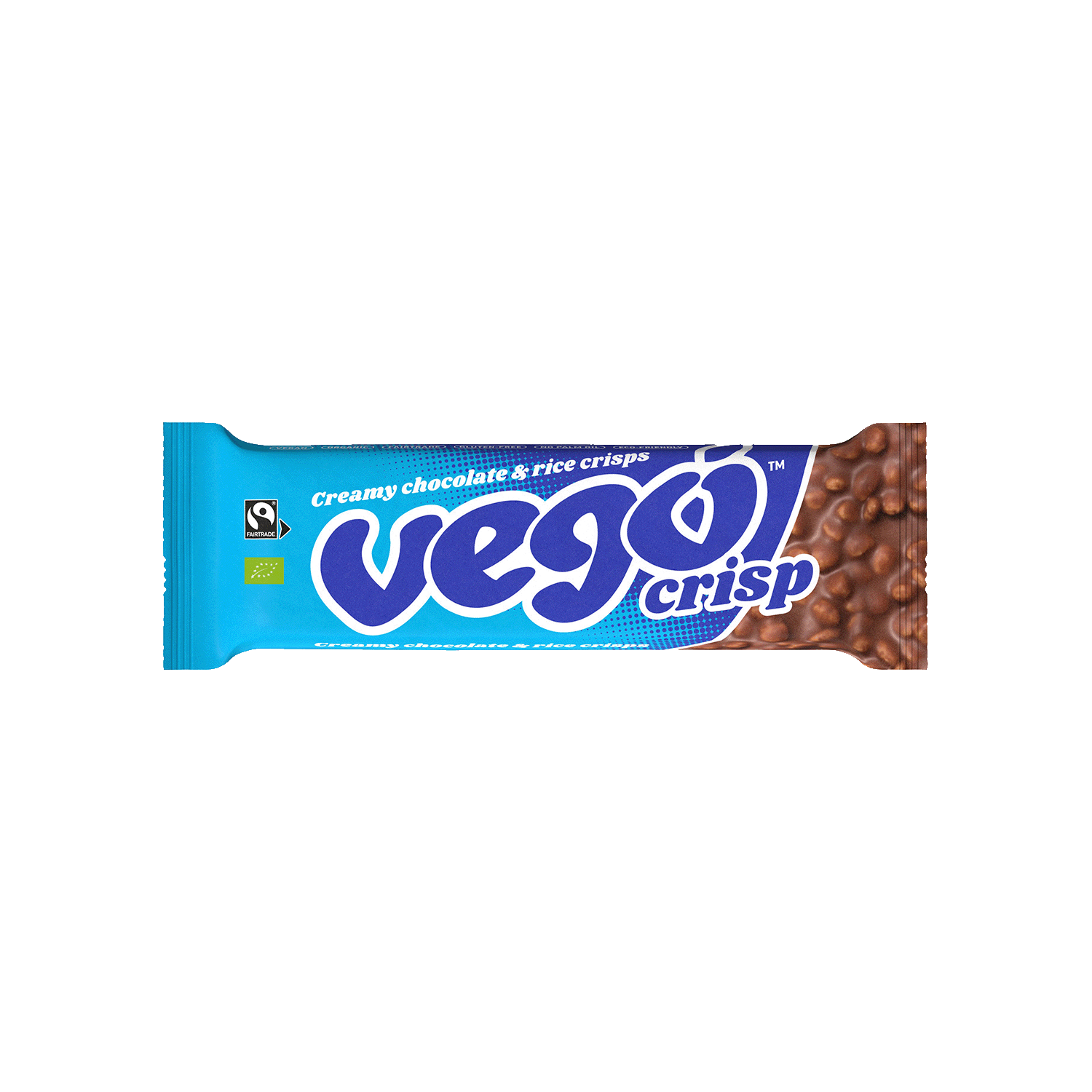 Vego - Ljus Choklad med Riskrisp, 40 g