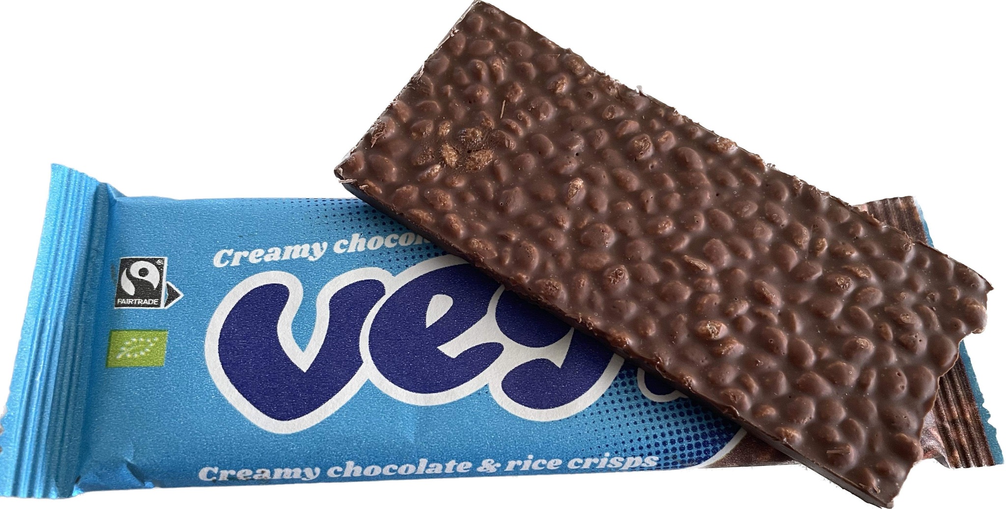 Vego - Ljus Choklad med Riskrisp EKO, 40 g
