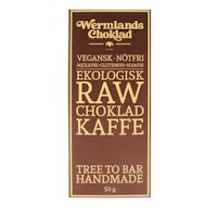 WermlandsChoklad - Raw Kaffe, 50 g
