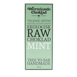 WermlandsChoklad - Raw Mint, 50 g