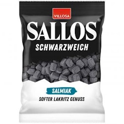 Sallos - Lakrits/Salmiak, 200 g