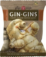 GIN GINS - Mjukt ingefärsgodis Kaffe, 150 g
