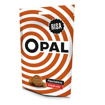 Risa - Opal Salmiakpastill, sockerfri, 100 g